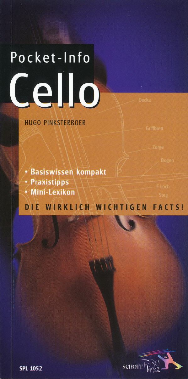 Pocket-Info Cello aus dem Schott-Verlag