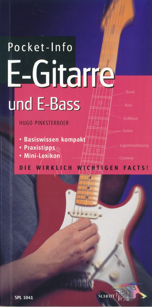 Pocket-Info E-Gitarre und E-Bass aus dem Schott-Ve